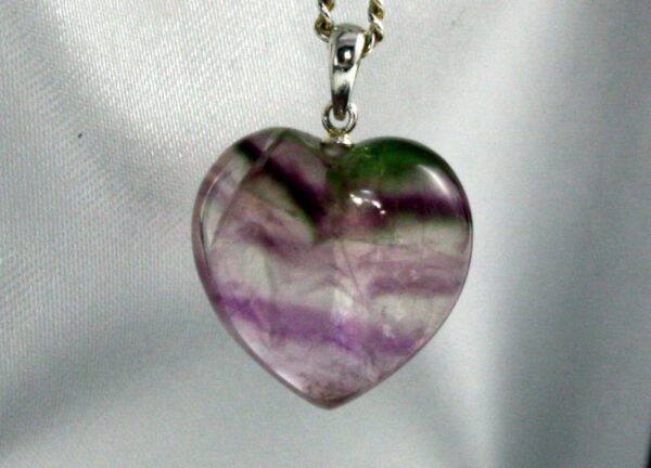 Amethyst Heart Pendant