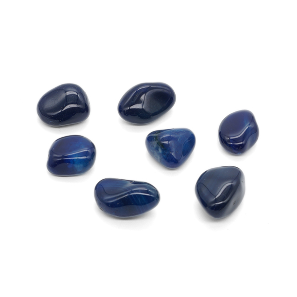 Blue Agata Tumbled Stones resize