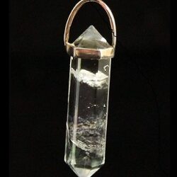 Clear Quartz Crystal Pendant
