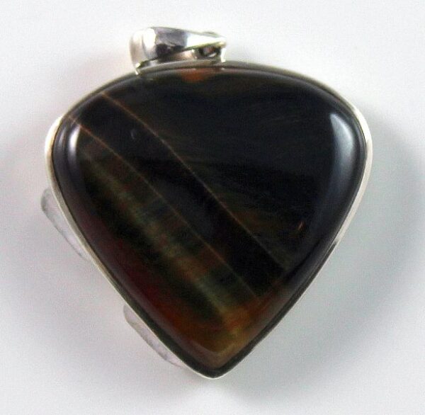 Tiger Eye Sterling Silver Pendant